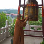 Gong am Licht-Buddhas-Tempel