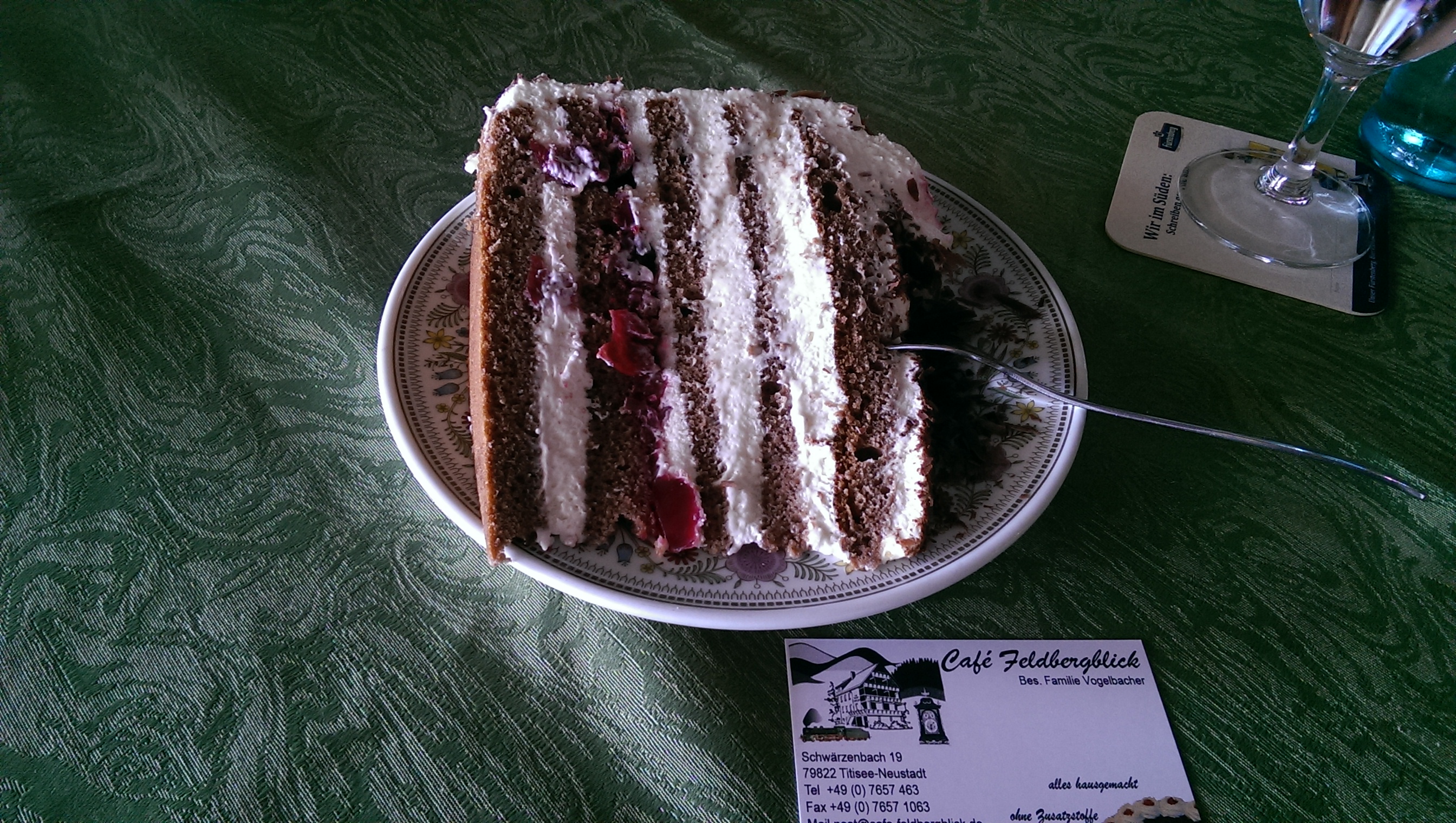 著名的黑森林蛋糕